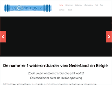Tablet Screenshot of calconditioner.nl