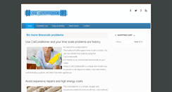Desktop Screenshot of calconditioner.com