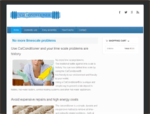 Tablet Screenshot of calconditioner.com